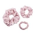 Beautifly Pink Bow Hair Tie Pack 3pcs Hair Accessory for Girls Women