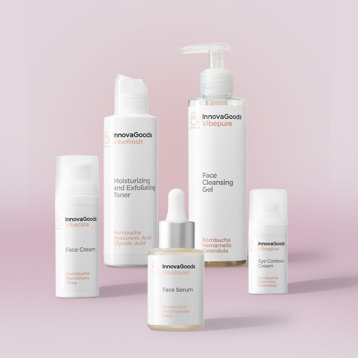 Face Routine Pack Kombucha InnovaGoods
